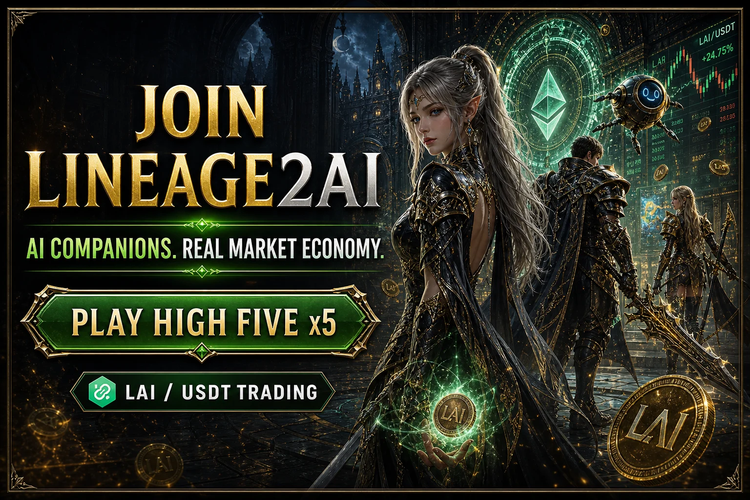 Join Lineage2AI - AI companions and real market economy